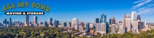 The skyline of Atlanta, Georgia.