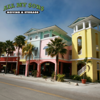 A view of Fort Myers Beach, Florida.