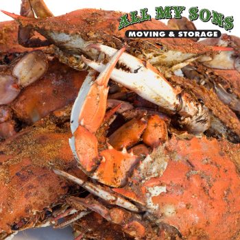 An assortment of hard-shell crabs from Maryland.