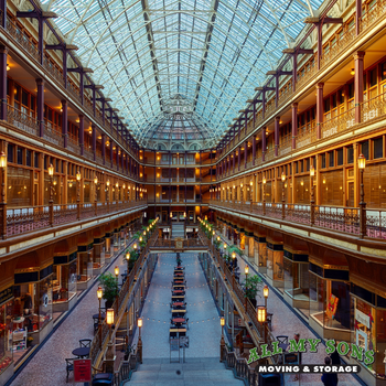 the cleveland arcade shopping center